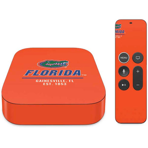 University of Florida Gainesville Est 1853 Apple TV Skin